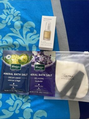 Mineral Bath Salt Duo - Lavender & Valerian (Purple, Green)